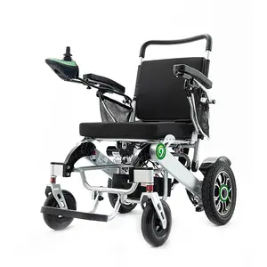 2024 nuovo prodotto più venduto sedia a rotelle pieghevole leggera da viaggio portatile pieghevole sedia a rotelle elettrica