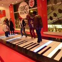 Meilleure vente, Piano chinois, musique, piste de danse pour événement, carreaux de danse RGB, lecture, scène, club, DJ, équipement, concert, induction