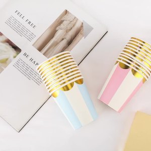 Vasos de Papel Desechables para Sandía al por Mayor, Vasos de Papel con Estampado en Caliente para Fiestas de Cumpleaños, Fabricantes de Vasos de Papel - Product Image 1