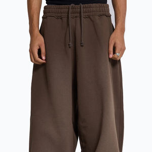 <span class=keywords><strong>Pantaloni</strong></span> <span class=keywords><strong>della</strong></span> <span class=keywords><strong>tuta</strong></span> larghi <span class=keywords><strong>marroni</strong></span> Unisex con Logo personalizzato da uomo dei pesi massimi francesi - Product Image 5