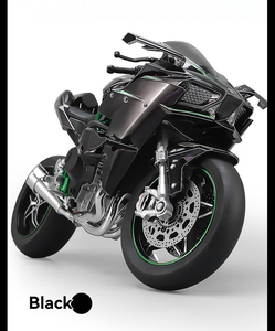 Nouveau style 2026 – Moto <span class=keywords><strong>Kawasaki</strong></span> <span class=keywords><strong>Ninja</strong></span> H2R en métal moulé sous pression 1:6 avec clé, fonction de pulvérisation, jouet électrique ludique, nouveauté high-tech - Product Image 6