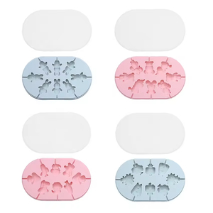 Moules en silicone pour sucettes en forme de dessin animé, réutilisables, pour la fabrication de bonbons, de whisky et de glaces - Product Image 6