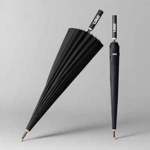 Golf Extra-<b>Large</b> <b>Umbrella</b> Straight Handle Classic Anti-Storm Business <b>Umbrella</b> with logo Printing <b>Umbrella</b> High Quality - Product Image 1