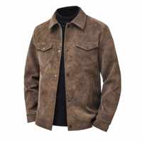 Veste décontractée tendance en cuir PU couleur unie avec revers rétro IStapromo Gifts Automne 2026