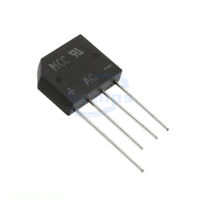 2KBP04-BP 4-SIP, KBPL Diodes Electronic Chips Component BOM IC In Stock - Product Image 1