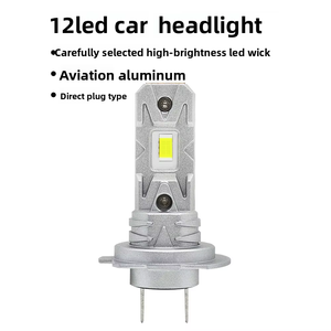 (NOUVEAU) Phares LED automobiles à faisceau lumineux haute luminosité <span class=keywords><strong>1</strong></span>:<span class=keywords><strong>1</strong></span>, intégrés, plug-and-play, adaptés à tous les modèles, 4000LM 6500K, en aluminium aéronautique - Product Image 2