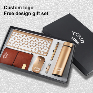 Juegos de Regalo Empresariales Personalizados Promocionales, Cuaderno de Lujo, Bolígrafo, Vaso Térmico, Teclado, Ratón, Memoria USB para Regalos Corporativos - Product Image 3