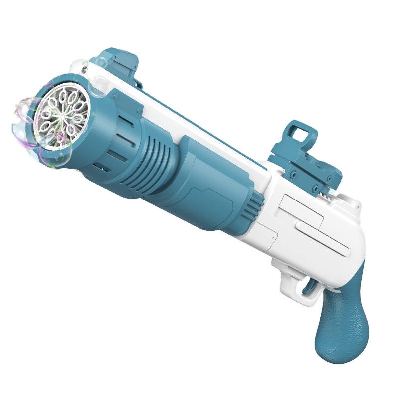 Новинка 2022, пузырьковый пистолет для винтовки, электрическая пузырьковая машина с 10 отверстиями, оптовая продажа, стрельба пузырьками для мальчиков и девочек