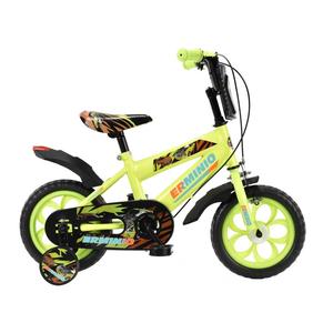12 Zoll Kinderfahrrad Basikal <span class=keywords><strong>Budak</strong></span>, Rennrad für Jungen mit Stützrädern, Kettenschutz und Schutzblechen für 3 bis 5 Jahre - Product Image 2