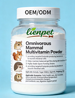 Poudre multivitaminée OEM/ODM pour mammifères omnivores (glaudons, hérissons, rats) – Soutien immunitaire grâce aux bactéries productrices de butyrate