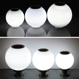 <b>Solar</b> <b>Post</b> <b>Light</b> Outdoor Pillar <b>Light</b> Waterproof Garden Yard Patio Decor <b>Light</b> 2 Types Base Plastic Stainless Steel - Product Image 5