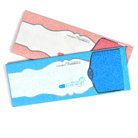Marque privée réutilisable colorée imprimée sur mesure Serviettes hygiéniques durables de sécurité Produits pour femmes Sac en mylar à quatre côtés