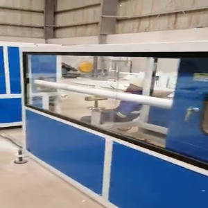 خط إنتاج آلي لصناعة أنابيب الصرف البلاستيكية من البي في سي، آلة بثق عالية المبيعات - Product Image 2