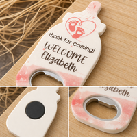 Ouvre-bouteille pour bébé, cadeaux de fête, décoration de fête d'anniversaire, souvenir de baby shower