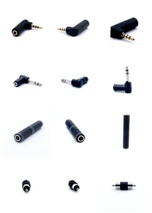 AUX Y Splitter Plug Jack Stereo 3.5mm RCA Male Plug Lotus 1/8 PVC Male Adapter 1 to 2 AV Splitter Adapter