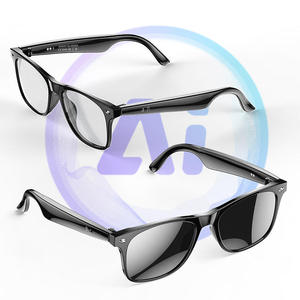 Lunettes Intelligentes de Luxe pour Hommes Anti-lumière Bleue Anti-UV Assistant Vocal IA Style Designer Télécommandé En Stock Obturateur à Distance - Product Image 2