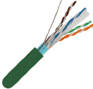 Changbao FTP Cat6 İnternet Lan kablosu 4 çift 23AWG bakır Ethernet Cat 6 ağ kablosu üretimi