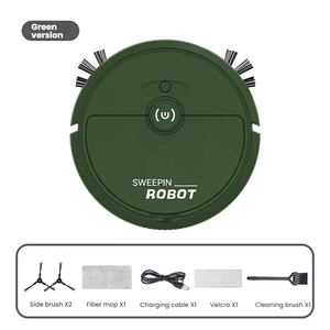 Wholesale Fully Automatic Robot <strong>Vacuum</strong> <strong>Cleaner</strong> USB Charging Smart Machine Wet Dry Cleaning Smart <strong>Vacuum</strong> Robot For Home Hotel - Product Image 6