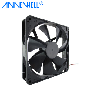 工場供給 14025 DC 24V ブラシレスモーター 軸流ブラシレス排気ファン 140mm 2ピン 高風量 低騒音 ネットワーク冷却ファン用 - Product Image 3