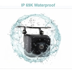 กล้องขนาดเล็ก AHD 1080P SONY CMOS มองเห็นกลางคืนกล้องมองหลังด้านข้าง IP69กันน้ำกล้องถอยหลังรถ - Product Image 3