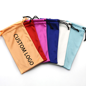 Đa kính mặt trời biểu tượng tùy chỉnh Kính mát Pouch Túi với dây kéo Pouch - Product Image 2