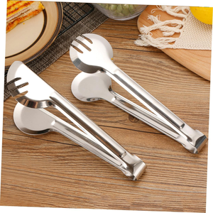 Mini <strong>Tongs</strong> 201 Stainless Steel Kitchen <strong>Tongs</strong> Non-Slip Cooking Clip Clamp BBQ <strong>Salad</strong> Tools Grill Kitchen Accessories - Product Image 3