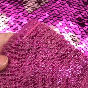 Nuovo arrivo tessuto a maglia con paillettes rosso <span class=keywords><strong>rosa</strong></span> chiaro e <span class=keywords><strong>rosa</strong></span> chiaro - Product Image 4