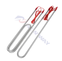 Élément chauffant à cartouche en laiton et acier inoxydable à haute efficacité énergétique avec thermocouple pour pièces de chauffage