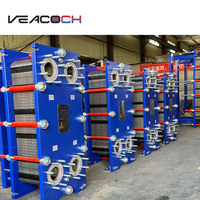 Intercambiador de Calor Industrial de Placas con Juntas de EPDM y Placas de Amplio Espacio para Calentamiento de Jarabe de Azúcar y Enfriamiento de Procesos