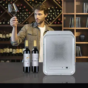 Home Appliance Liquor Fridge Machine Preservation Smart Digital Reservation System Automatic Wine Dispenser with Panel Control