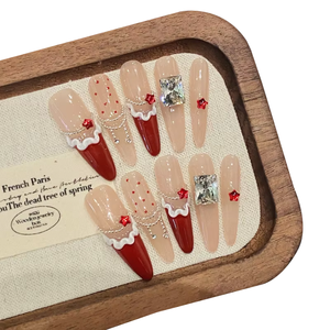 [Poppy] Uñas Postizas de Alta Gama Hechas a Mano, Estilo Ins, de Alta Calidad, con Efecto Ojo de Gato, Venta al Por Mayor - Product Image 2