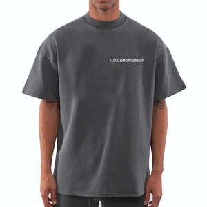 Camiseta Oversize de Algodón de Alta Calidad, Corte Holgado, Hombros Caídos, Personalizable con Logotipo - Product Image 1