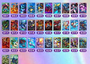 YZ Wholesale Fan Art Acrylic Magnetic case Pokemoned Mystery Art Board Bag Charm Phantasmal Flame Quicksand Ticket Stub Magnet - Product Image 5