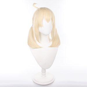 Ainizi, Nueva Llegada, Pelucas de <span class=keywords><strong>Cosplay</strong></span> de <span class=keywords><strong>Klee</strong></span> en Color Oro Leche, Nueva Versión de <span class=keywords><strong>Genshin</strong></span> <span class=keywords><strong>Impact</strong></span> para Mujer - Product Image 4