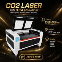 Máquina de corte y grabado láser CO2 1390 de 80W, 100W, 130W, 150W, de una o dos cabezales, con refrigeración por agua, para materiales no metálicos