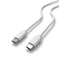 Cable USB 2.0 Tipo-C Macho OEM de 1m con Carga Rápida 2A/5A, Conductor de Cobre Puro Blindado, Revestimiento de PVC, para Teléfono Móvil, Banco de Energía, Computadora y Auriculares