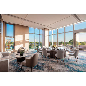 Fabricante de muebles de lujo, muebles de apartamento de Hotel comercial, juegos de dormitorio de Hotel personalizados, cama doble, habitación estándar, <span class=keywords><strong>camas</strong></span> individuales - Product Image 4