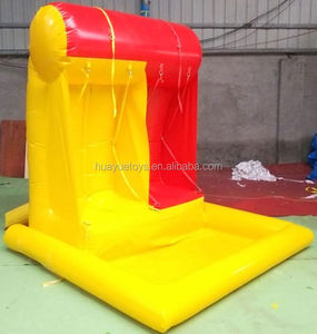 Juego de deportes de ruleta, inflable, comercial, gunge splash dunk - Product Image 5