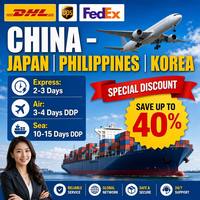 Alibaba, los Transitarios DDP de Canal Completo Más Baratos de China a Japón/Filipinas/Corea, Entrega Puerta a Puerta