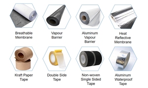 Fabricant de CVC Vente directe Détecteur de métaux Tube Réparation Ruban d'aluminium étanche et ignifuge - Product Image 6