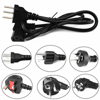 Mâle + Femelle Jack AC Connecteur IEC C5 C6 C7 C8 C13 C14 C19 C20 Plug & Socket Câble Fil AC Adaptateur De Charge Cordon D'alimentation