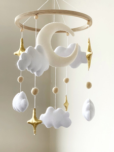 ผ้าสักหลาดทำมือสำหรับเปลเด็กทารกเคลื่อนที่ได้ผ้าสักหลาดรูปสัตว์สำหรับตกแต่งห้องเคลื่อนที่ - Product Image 6