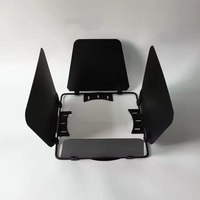 Écrans de protection DJS Evil Eye Light Shields, 4 pièces, noirs, étanches, en métal, accessoires de jeu légers et compacts, fabriqués en Chine