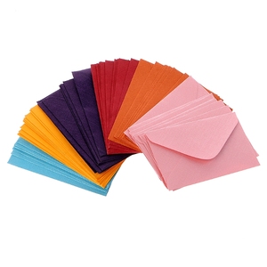 Enveloppes de carte Vip personnalisées de petite taille, Mini cartes de noël, <span class=keywords><strong>belle</strong></span> <span class=keywords><strong>enveloppe</strong></span> de couleur pour carte cadeau - Product Image 2