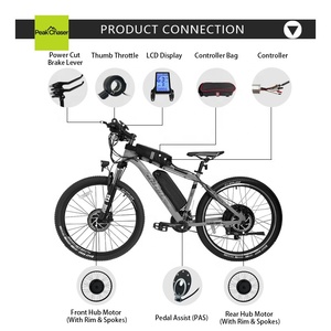 Kit de Conversión de Rueda Trasera <span class=keywords><strong>para</strong></span> Bicicletas Eléctricas, <span class=keywords><strong>Motor</strong></span> Sail Mtx de 72V-8000W, <span class=keywords><strong>1500w</strong></span> 2000w 3000W 5000W, Plástico - Product Image 6