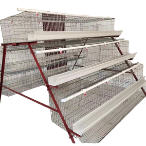 Jaula para gallinas ponedoras, jaulas para aves de corral, jaulas de batería para gallinas ponedoras, gallinero galvanizado en oferta, jaula para gallinas tipo A para granja de cría - Product Image 1