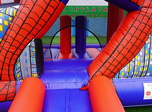 Vente Directe Usine Châteaux et Parcs d'Attractions Gonflables en PVC Série Spider-Man pour Enfants - Product Image 6