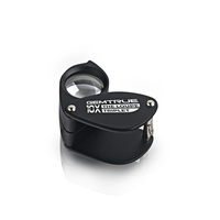 Professional 10X Diamond Loupe 20.5mm Achromatic Aplanatic Jewelry Magnifier Precision Optical Inspection Tool