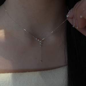 Collar de Perlas de Plata de Ley S925, Versátil y Elegante, Estilo Simple y Exclusivo, Perlas Naturales de Agua Dulce de Alta Gama - Product Image 5