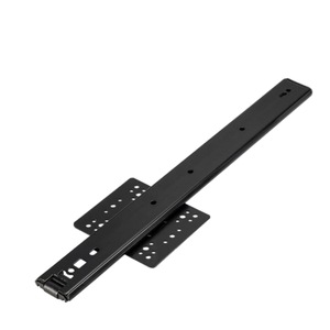 Rail coulissant caché pour <span class=keywords><strong>porte</strong></span> <span class=keywords><strong>pliante</strong></span> de type insertion d'armoire/armoire <span class=keywords><strong>Porte</strong></span> battante à insertion latérale Panneau carré Meuble TV Rail coulissant - Product Image 3